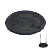 40-Inch Tree Swing Replacement FabricSaucer Swing Replacement CoverRound Saucer Swing Seat Cover, Oxford Fabric(Black, 40) (Black, 40 inch) view 1