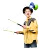 Abaodam 2pcs Non-Slip Diabolo Sticks for Boys and Girls and Seniors Solid Bearing Juggling Handsticks for Outdoor Fitness and Acrobatics view 4