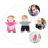 BESPORTBLE 2pcs Family Hand Puppets Cute Mother Father Puppets for Educational Role Play Storytelling and Theater Shows for Preschool and Family Fun view 3