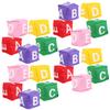 Abaodam 20pcs Educational Bean Bag Toys Alphabet Beanbags Toss Game for Boys and Girls Soft Lightweight for Boy Girl Play view 1