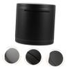 Abaodam Round Stainless Steel Money Saving Box Unbreakable Piggy Bank for Adults Compact Coin Container for Saving Cash Emergencies Matte Finish view 3