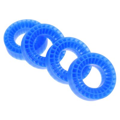 Milisten 4Pcs Silicone Rubber Tire Inserts for Crawler Performance Easy Installation Enhanced Control for Off