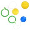CIYODO 2pcs Dancing Ball Toys Boys and Girls Jumping Balls Soft Fitness Equipment for Family Fun Random Color view 1