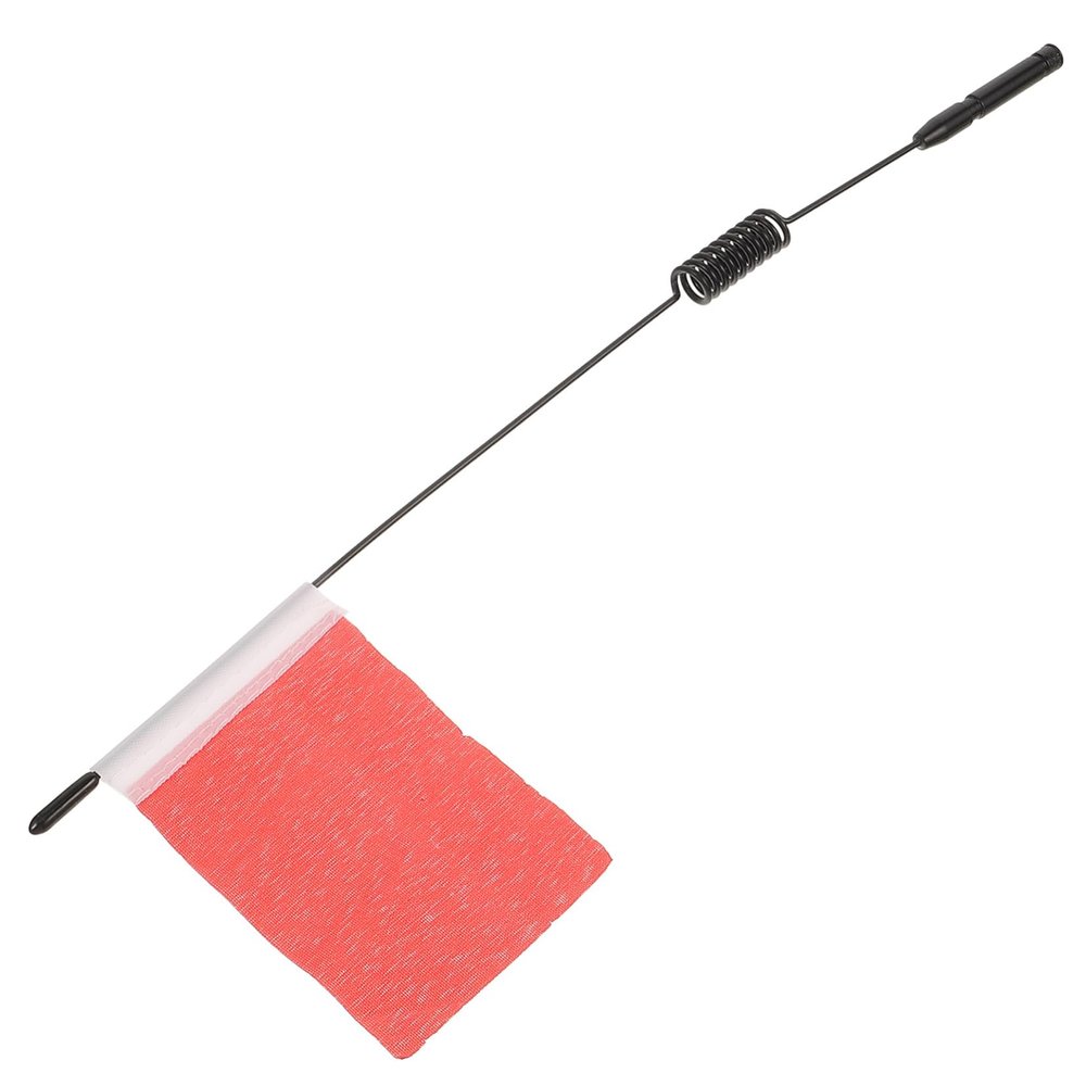 Yardwe RC Crawler Car Model Signal Flag Decoration with Metal Antenna Small Signal Part for RC Cars for Climbing Scenarios Sturdy and Lightweight Design