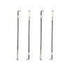 4PCS RC Airplane Metal Clip with Push Rod Connecting Rod and Swing Keeper for RC Airplane Helicopter DIY Model Plane Fixed Wing Parts Aircraft Connection Accessories (M2x120mm) view 1