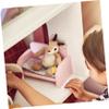 TOYANDONA 3pcs Doll Bag Cute Crossbody Bags for Dolls Accessories for Dressing Playtime for Miniatures Decor view 2