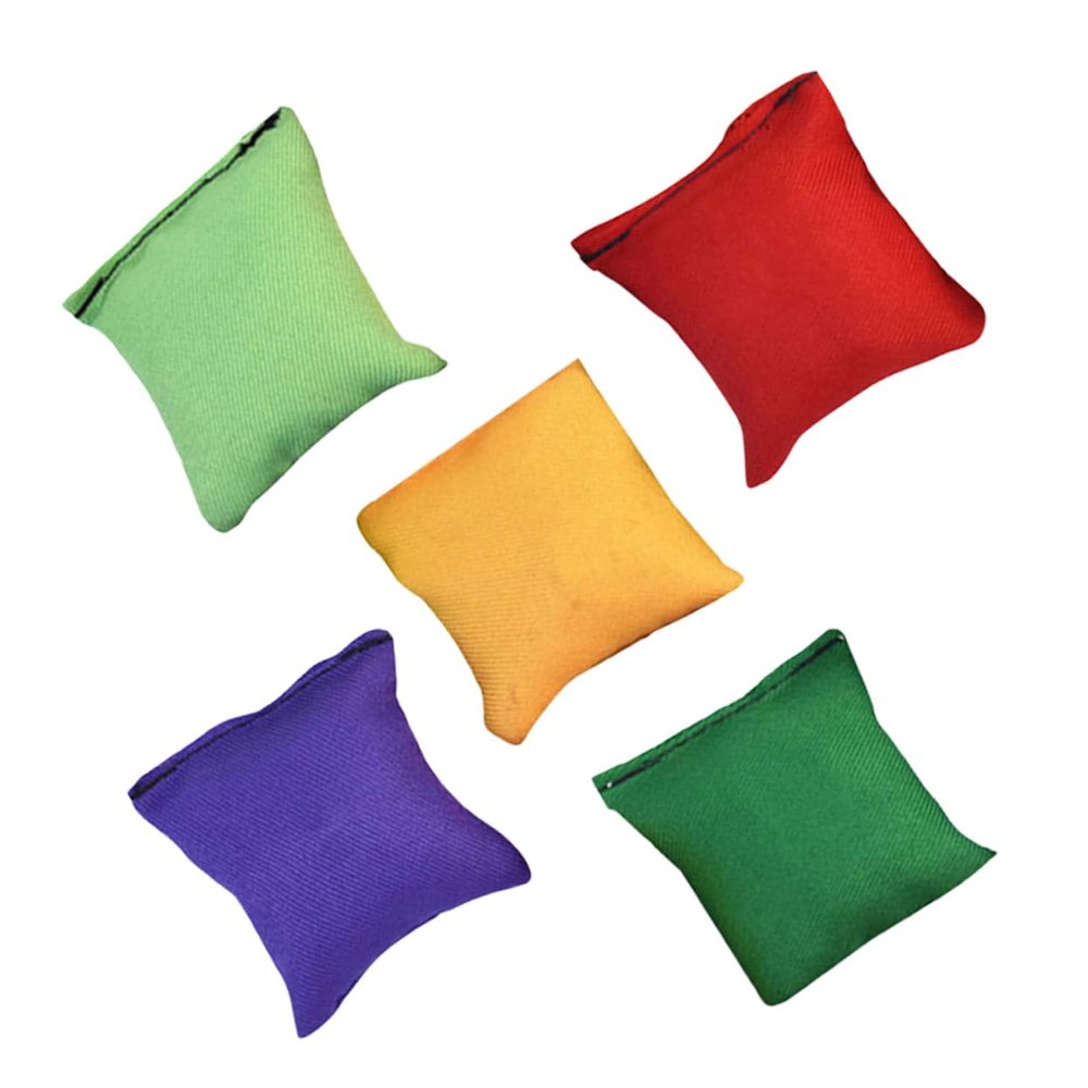 DECHOUS 5Pcs Sandbag Durable Interactive Bean Bags for Outdoor Games School Sports Birthday Parties and Community Events Fun for Boys and Ages