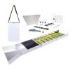 Compact 50in Lightweight Folding Aluminum Alloy Sluice Box Kit for Gold Mining Portable Equipment, Everything Sluice Box with Rivers, Streams, Gold Panning, Exploration, Dredging view 1