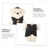 AKOOSY 10pcs Delicate Graduation Bear Stuffed Animal Bouquet Foam Bear Decorations for Celebration view 4