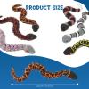 6 Pack 3D Printed Snake Toys , Articulated Multicolor Fidget Snakes Flexible 3D Printed Animals, Collectible Animal Figures, Halloween Home Office Executive Desk Decor, Christmas 3D Print Toy 2025 view 2