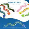 6 Pack 3D Printed Snake Toys , Articulated Multicolor Fidget Snakes Flexible 3D Printed Animals, Collectible Animal Figures, Halloween Home Office Executive Desk Decor, Christmas 3D Print Toy 2025 view 2