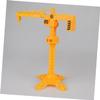 PRETYZOOM 3pcs Rotatable Plastic Cranes Model for Slewing Crane Construction Assembles Easily for Developing Interest and Parent Bonding view 4