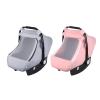 Montesy Infant Canopy with Soft & Breathable Window, Baby Strollers Guard for Boys Girls Windproof Carry Basket Sleeve view 4