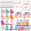 37 Pcs Adopt A Unicorn Party Favors Include 12 Mini Unicorns Stuffed Animals 12 Foldable Paper Boxes 12 Adoption Cards 1 Adoption Signs Mini Stuffed Animals Bulk for Adopt A Unicorn Animal Favors view 1