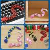 6 Pack 3D Printed Snake Toys , Articulated Multicolor Fidget Snakes Flexible 3D Printed Animals, Collectible Animal Figures, Halloween Home Office Executive Desk Decor, Christmas 3D Print Toy 2025 view 4