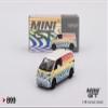 1:64 Scale Diecast Model Car Compatible with Mini GT VW Volkswagen ID. Buzz Prototype Rainbow Limited Edition MGT00899 view 2
