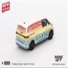 1:64 Scale Diecast Model Car Compatible with Mini GT VW Volkswagen ID. Buzz Prototype Rainbow Limited Edition MGT00899 view 3