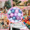 GOGOSO Ball Pit Balls for Toddlers Dogs Baby, 2.2 Inch Pastel Play Ball Toys Kid Ballpit, Bounse House, Birthday, Tent, Party,100 pcs, Green Mermaid view 2