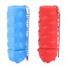 2pcs Spiky Pain Fidget Keychains, Portable Hard Spiky Sensory Stim Toys for Stress Lowering & Focus Adults Novelty Gifts Fidget Keychain for Home Office Travel(Blue, Red) view 1