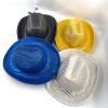 YFAFA Vacation Hats Glowing Panama Hat Glinting Sequins for Girl Teens Hats for Carnivals Music Festival view 3