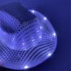 YFAFA Vacation Hats Glowing Panama Hat Glinting Sequins for Girl Teens Hats for Carnivals Music Festival view 4