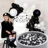 Heopeis Ball Pit Balls Stars and Hearts 100 200 500 1000 Plastic Balls for Toddlers Phthalate Free BPA Free Crush Proof Balls in Reusable Play Toys for Kids with Storage Bag Indoor Outdoor view 2