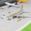 DBEIXIWEI 1:300 Scale Etihad Airlines A380 Finished Alloy Model Die-cast Airplane Airshow Model Mini Aircraft Aviation Miniature view 3