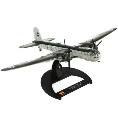 DBEIXIWEI 1:144 WWII Germany Heinkel He 177 Attack Plane Model Alloy Memorial Airplane Mini Aviation Miniature for Home Decoration