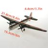 DBEIXIWEI 1:144 WWII Germany Heinkel He 177 Attack Plane Model Alloy Memorial Airplane Mini Aviation Miniature for Home Decoration view 2