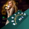 hzzsbu Roulette Playing Mat Blackjack and Roulette Table Mat, Green Felt Double Sided Casino Gaming Mat, Perfect for Casino Game Night view 4