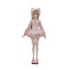 1/4 Liano Fullset D Bjd Doll Meow Maid Style Resin Toy for 15+ Years Old (Pink) view 1