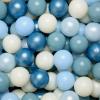 GOGOSO Ball Pit Balls for Toddlers Dogs Baby, 2.2 Inch Pastel Play Ball Toys Kid Ballpit, Bounse House, Birthday, Tent, Party,100 pcs, Blue view 1