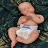 Abenduot 18inch/45cm Loulou Can Open Mouth Realistic Silicone Baby Dolls Full Body Anatomically Correct Newborn Girl Dolls view 4