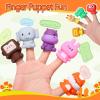 CORPER TOYS 10 in 1 Digital Train Montessori Toys with Stackable Animal Finger Puppets, Surprise Blind Boxes Counting & Stacking Learning Toys for Toddlers Gift view 4