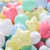Heopeis Ball Pit Balls Stars and Hearts 100 200 500 1000 Plastic Balls for Toddlers Phthalate Free BPA Free Crush Proof Balls in Reusable Play Toys for Kids with Storage Bag Indoor Outdoor view 2