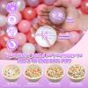 GOGOSO Ball Pit Balls for Toddlers Dogs Baby, 2.2 Inch Pastel Play Ball Toys Kid Ballpit, Bounse House, Birthday, Tent, Party,100 pcs, Pink Purple view 3