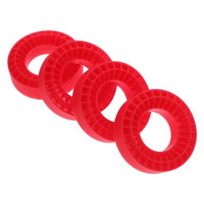 Yardwe 4Pcs Silicone Rubber Tire Inserts for Crawler Foam Compatible Upgrade Parts for Enhanced Performance and Longevity