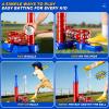 DULONIME T Ball Sets for Kids 3-5, Baseball T-Ball Set with 10 Balls, Outdoor Sport Toy Games for 3-12 Year Old Boys Girls Toddlers, Training Batting Tee for Backyard and Lawn Play view 2