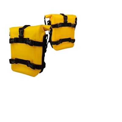 FTYWKXJVR Motorcycle Frame Crash Bars Bag Bumper Repair Tool Placement Bag(2X no Logo Yellow)