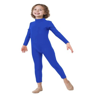 ATHX Kids High Stretch Halloween Cosplay Body Suit Unitard Costume One Piece Spandex Dance Gymnastics Bodysuit for Girls Boys