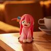 Anime Figure Goto Hitori Figurine Kneeling Position Model 3.94" Cute Mini Action Figure Goto Hitori Statue Desktop Ornaments Collections view 2