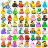 150 Pcs Rubber Ducks in Bulk,Car Ducks for Ducking,Mini Rubber Duckies for Toddler Baby Bath Toys view 1