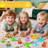 150 Pcs Rubber Ducks in Bulk,Car Ducks for Ducking,Mini Rubber Duckies for Toddler Baby Bath Toys view 4