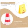 HONITANO 1 Set Traffic Road Signs for Educational Construction Scene with Traffic Cones and Models for Classroom and Table Play view 3