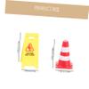 HONITANO 1 Set Traffic Road Signs for Educational Construction Scene with Traffic Cones and Models for Classroom and Table Play view 4