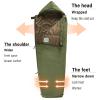 MT Military Army Force Defence 4 & Tropen Patrol Mummy Sleeping Bags with Bivy Cover Compression Sack, Modular Sleeping System 2.0 for Cold Weather, (Rifleman GT Tropen Sleep Bag-OD) view 2