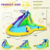Bounce House for Big Kids 3-12 Years,Water Slide Bounce House,Inflatable Bounce Castle with Climbing Wall,Water Gun,Pool,13x14FT Play Center for Indoor/Outdoor Backyard (Yellow, Size1) view 3