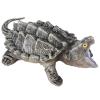 AENIMELY Alligator Snapping Turtle Figurine Realistic Solid Turtle Model for Kids Educational Reptile Animal Toy, Wildlife Learning Gift, Nature Diorama Decoration view 1