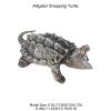 AENIMELY Alligator Snapping Turtle Figurine Realistic Solid Turtle Model for Kids Educational Reptile Animal Toy, Wildlife Learning Gift, Nature Diorama Decoration view 2