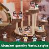 200pcs Little Jesus Figures, Multicolor Mini Figurines in Bulk, Tiny Baby Jesus Rubber Toys to Hide and Seek for Valentine's Day Gifts, Easter Egg Hunts, Sunday School Supplies, Kids & Adults view 4